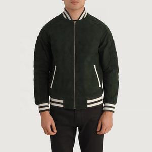 OVO Stanford University Winter Varsity Jacket Stand Collar Manga larga Puños acanalados Letterman Design 100% Tela de lona de algodón - Product Image 3