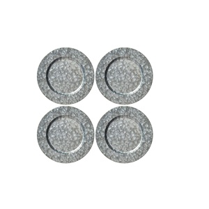 Assiette de présentation au design élégant Assiettes à dîner au design populaire Vaisselle en porcelaine de haute qualité pour la décoration de maison et de restaurant de mariage - Product Image 4