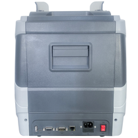 Machine de tri de billets avec couvercle anti-poussière, machine de comptage d'argent, compteur de billets, machine de tri de billets à deux compartiments, trieuse de devises