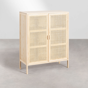 Gabinete de madera de ratán natural, aparador, hogar, oficina, dormitorio, Vietnam, hecho a mano, muebles para el hogar, sala de estar, comedor - Product Image 1