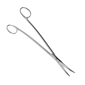 Tijeras uterinas manuales de acero inoxidable de grado médico al por mayor desechables, cuchillas puntiagudas romas rectas, instrumentos quirúrgicos - Product Image 5