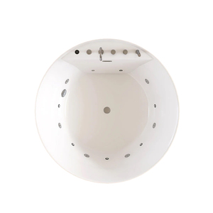 Baignoire autoportante en acrylique FW-M-2001 contemporaine, écologique, pour bain profond, OEM/ODM, pour appartements et hôtellerie - Product Image 2