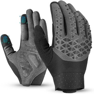 Guantes de Ciclismo de dedo completo Unisex de alta calidad Guantes de bicicleta transpirables para deportes al aire libre y carreras de bicicletas Nuevos y resistentes al desgaste - Product Image 4