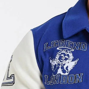 Transpirable Cómodo Uso al aire libre Hombres y mujeres Varsity Jacket Ropa de moda más vendida Chaquetas universitarias genuinas - Product Image 5