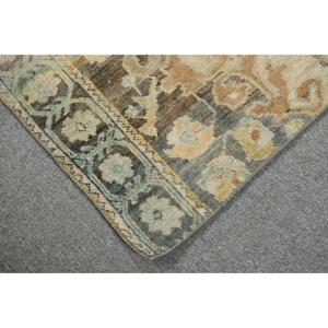 1.8x5.6 ft Turkish Vintage <b>Rug</b>, <b>Runner</b> <b>Rug</b>, Brown Floral <b>Rug</b> - Product Image 5