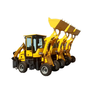 Miniexcavadora JCB 3CX con retroexcavadora de 1 tonelada, válvulas hidráulicas Kawasaki, motor remolcable para tractor - Product Image 1