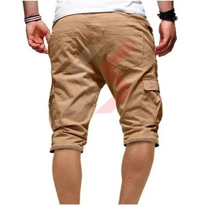 กางเกงคาร์โก้ขาสั้น2025แฟชั่นแนวสตรีทของผู้ชายกางเกงหลายกระเป๋าสไตล์ใหม่ระบายอากาศได้ดี - Product Image 2
