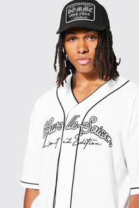 Camiseta de béisbol de poliéster de alta calidad personalizada, ropa deportiva de talla grande, ropa de equipo de diseño propio, conjuntos de etiqueta privada - Product Image 3