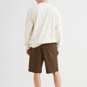 Pantalones cortos de baloncesto de malla, dos bolsillos con dobladillo lateral profundo, pantalones cortos básicos de verano para hombre, recortados, poliéster, Vintage, algodón liso, Technics Mid - Product Image 5