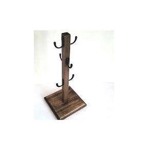 Soporte de madera de bambú para el hogar, almacenamiento único para tazas, café, té, árbol, gran oferta - Product Image 4