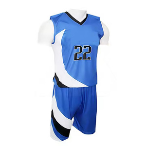 Uniforme de voleibol de color sólido para hombre, sin mangas, camiseta y pantalones cortos de voleibol transpirables y cómodos de alta calidad - Product Image 3