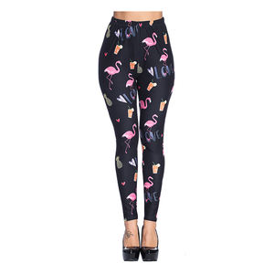 Vêtements de sport pour femmes taille haute avec LOGO personnalisé Pantalon de yoga avec lifting des fesses Respirant Élastique Compression Scrunch Sans couture Décontracté - Product Image 1