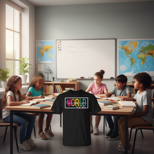 Maglietta Promozionale per Insegnanti di Lingue Straniere per Bambini - Product Image 2