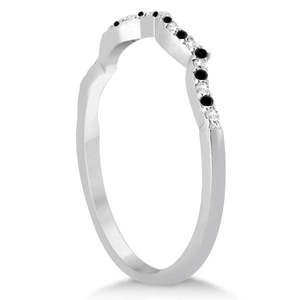ชุดเครื่องประดับเจ้าสาวทองคำขาว 14K ประดับเพชรขาวดำทรงอินฟินิตี้ 1.89 กะรัต พร้อมไข่มุกน้ำจืดและมรกตชุบทอง สำหรับงานปาร์ตี้ - Product Image 1