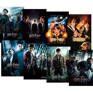 Juego de 8 Pósters de la Película Harry Potter para Decoración de Pared con Pósters del 1 al 8 - Product Image 2