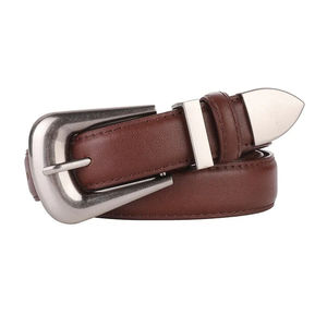 Ceinture en cuir véritable de qualité supérieure pour hommes Boucle réglable élégante et durable, parfaite pour les vêtements décontractés et formels - Product Image 1