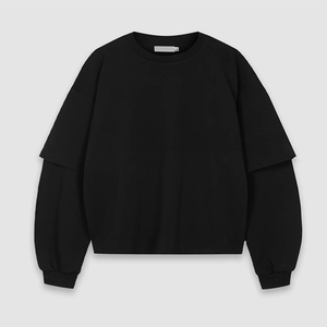 Veste à Capuche Surdimensionnée à Double Fermeture Éclair de Haute Qualité Impression Bouffante Polaire Coton Sweats à Capuche Zippés pour Hommes Fabricants de Vêtements - Product Image 4