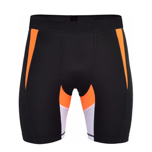 Shorts de compression pour la course à pied, séchage rapide, évacuation de l'humidité, respirants, poches latérales, polyester, élasthanne, entraînement sportif, gym - Product Image 4
