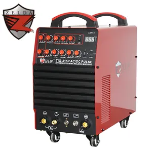 Soldador inversor Tig 315P, 2T/4T, CA, Dc, máquina de soldadura para aluminio