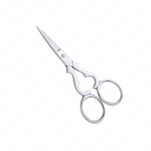 Tijeras de Manicura de Acero Inoxidable, Cuchilla Recta, Cortacutículas, Mango Redondo, Herramienta de Precisión Duradera para Uñas, Punta Afilada de 8.8cm - Product Image 2