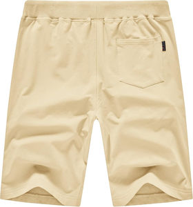 กางเกงขาสั้นอัวร์ราห์ผู้ชายขายดี ผ้าแคนวาส ระบายอากาศ แห้งเร็ว เอวยางยืด สวมใส่สบาย ลำลอง ความยาวครึ่งเข่า สำหรับชาวมุสลิม - Product Image 2