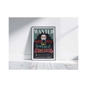 For One Piece Anime <b>Poster</b>-Wanted Brook Size 61x91.5 cm - Product Image 3