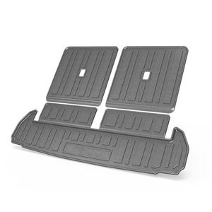 Tapete de Maletero de Coche de Lujo 3D TPE Antideslizante e Impermeable para <span class=keywords><strong>Mercedes</strong></span>-Benz GLB <span class=keywords><strong>250</strong></span> <span class=keywords><strong>4Matic</strong></span> SUV 2025 - Marca Litop - Product Image 2