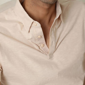 พิมพ์เสื้อโปโลผู้ชายผ้าฝ้าย100% ปักโลโก้ครึ่งแขนเสื้อ T คอปกกอล์ฟโปโลเสื้อยืดผู้ผลิตจาก BD - Product Image 2