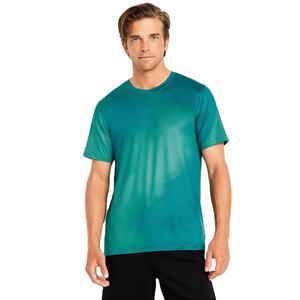 T-shirt de sport à séchage rapide imprimé tricoté pour hommes léger et respirant Polyester Activewear Gym Fitness Running Training Outdoor Use - Product Image 3
