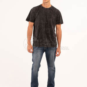 เสื้อยืดผ้าฝ้ายฟอกสีกรดเสื้อยืดวินเทจแบบ2025โอเวอร์ไซส์ผ้ามิเนอรัลแอซิดใส่สบาย - Product Image 6