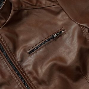 Veste en cuir vintage pour homme, mode automne, vestes en cuir véritable - Product Image 6