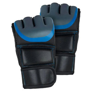 100% gants MMA en cuir originaux de haute qualité à lacets personnalisés conception facile à porter pour les arts martiaux et la boxe vente de marque privée - Product Image 4
