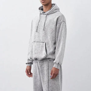 Survêtements de sport décontractés pour hommes Haute qualité Polyester coton impression personnalisée Jogging Survêtement unisexe hommes Jogger ensemble vente en gros - Product Image 5