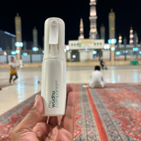 Pulvérisateur de Wudhu léger et portable de 100 ml, conforme à la Shariah, pour l'ablution islamique, TAKVA, mon compagnon de Wudhu, produit islamique en gros