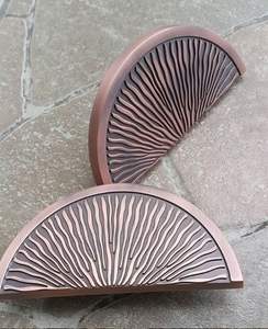 Poignée de tiroir décorative en finition cuivre antique pour armoires, meubles, porte de cuisine, garde-robe, fournisseur en gros - Product Image 4