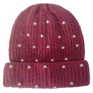 Gorro de Invierno Cálido de Punto Acrílico para Niños con Pompón de Piel Sintética al por Mayor - Product Image 5