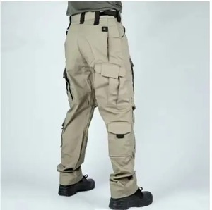 Pantalones Cargo Tácticos para Hombre, Multibolsillos, Resistentes al Desgaste, para Entrenamiento al Aire Libre, Senderismo, Pesca, Casuales, Holgados, Rectos, Ecológicos - Product Image 3