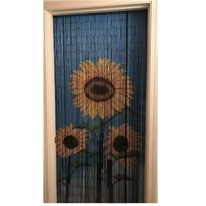 Cortina de puerta con cuentas de bambú decorativa hecha a mano ecológica al por mayor divisor de habitación perfecto para tiendas minoristas y restaurantes - Product Image 5