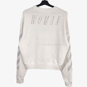 เสื้อกันหนาวลำลองประดับพลอยเทียมสำหรับผู้หญิงเสื้อสเวตเตอร์ระบายอากาศได้ดีดีไซน์ใหม่สำหรับฤดูใบไม้ร่วงและฤดูหนาว - Product Image 3