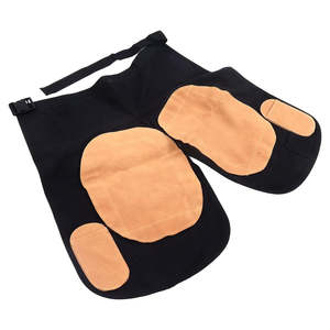 Tablier de maréchal-ferrant professionnel Chap en cuir de vache de force pour le ferrage de chevaux et le toilettage Instruments vétérinaires équestres - Product Image 4