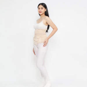 Ceinture de maternité respirante et lavable avec quatre sangles réglables robustes pour la récupération après l'accouchement, soutien complet et confort maximal - Product Image 1