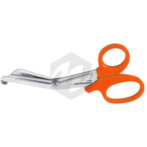 Tijeras de vendaje universales hechas a medida, mango de plástico naranja de 5,12 ", venta al por mayor, tijeras Lister de acero inoxidable, instrumentos médicos - Product Image 2