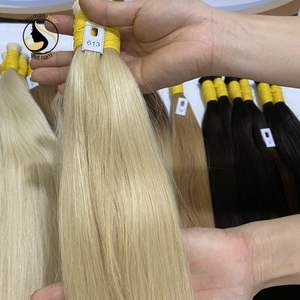 Extensions de cheveux humains vierges à 613, lisse, vierges, bouclés, couleur Blonde, cuticules, haute qualité, offre spéciale - Product Image 3