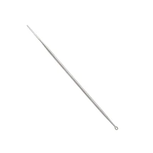 Ent Ear Wax Removal Probes Wax Hook Ring Curette Stainless Steel Jobson Horne Ear Probe 18Cm Serrated Tip Surgical Instruments