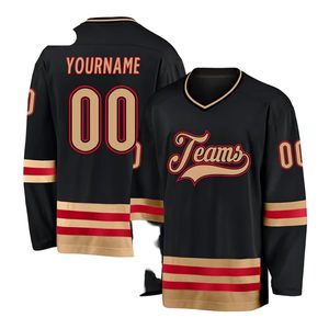 Conjunto de Jersey de Hockey sobre Hielo Profesional Unisex, Poliéster de Secado Rápido y Transpirable, Ropa Deportiva para Adultos - Product Image 1