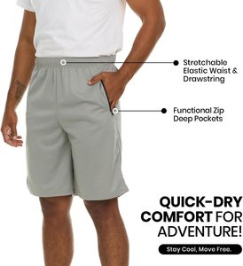 ผ้าสำหรับเล่นยิมกางเกงขาสั้นแบบลำลองใช้ง่าย - Product Image 6