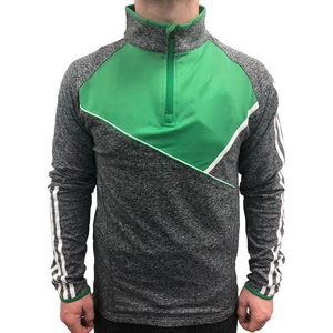 เสื้อแจ็คเก็ตแบบมีซิปด้านบนพิมพ์ลายโลโก้ได้ตามต้องการเสื้อกีฬา100% ผ้าโพลีเอสเตอร์ถักทอขนาดใหญ่พิเศษสำหรับฤดูร้อน - Product Image 6