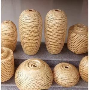 Entrega rápida Pantalla de bambú hecha a mano Diseño personalizado Estilo Art Deco Decoración para el hogar con patrón de naturaleza muerta - Product Image 2