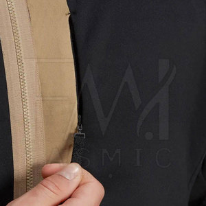 Sweat à capuche pour homme 100% coton à manches longues avec fermeture éclair sur l'épaule, en polaire uni, personnalisable avec impression en relief, pour l'hiver, prix raisonnable, taille XS - Product Image 6