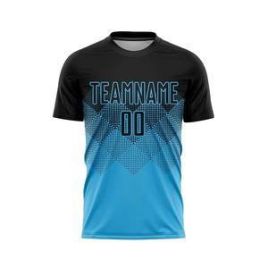 Camiseta de Fútbol Personalizada OEM, Uniforme de Fútbol Transpirable de Secado Rápido, Ropa Deportiva con Transferencia Térmica, Etiqueta Privada, Camiseta de Entrenamiento y Partido - Product Image 1